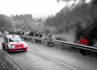 Tramo Cronometrado en un rally