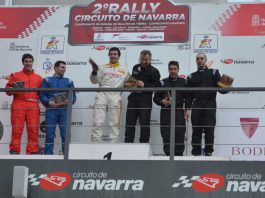 fin rally entrega premios podium